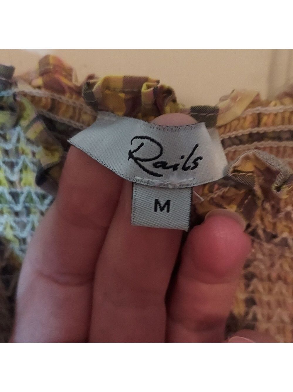 Rails Rumi Dress Sunflower Plaid - Picture 11 of 16